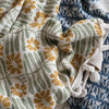 Recycled Cotton Blend Throw - Harmony