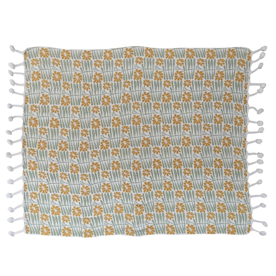 Recycled Cotton Blend Throw - Harmony