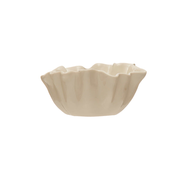 Stoneware Fluted Bowl - Harmony