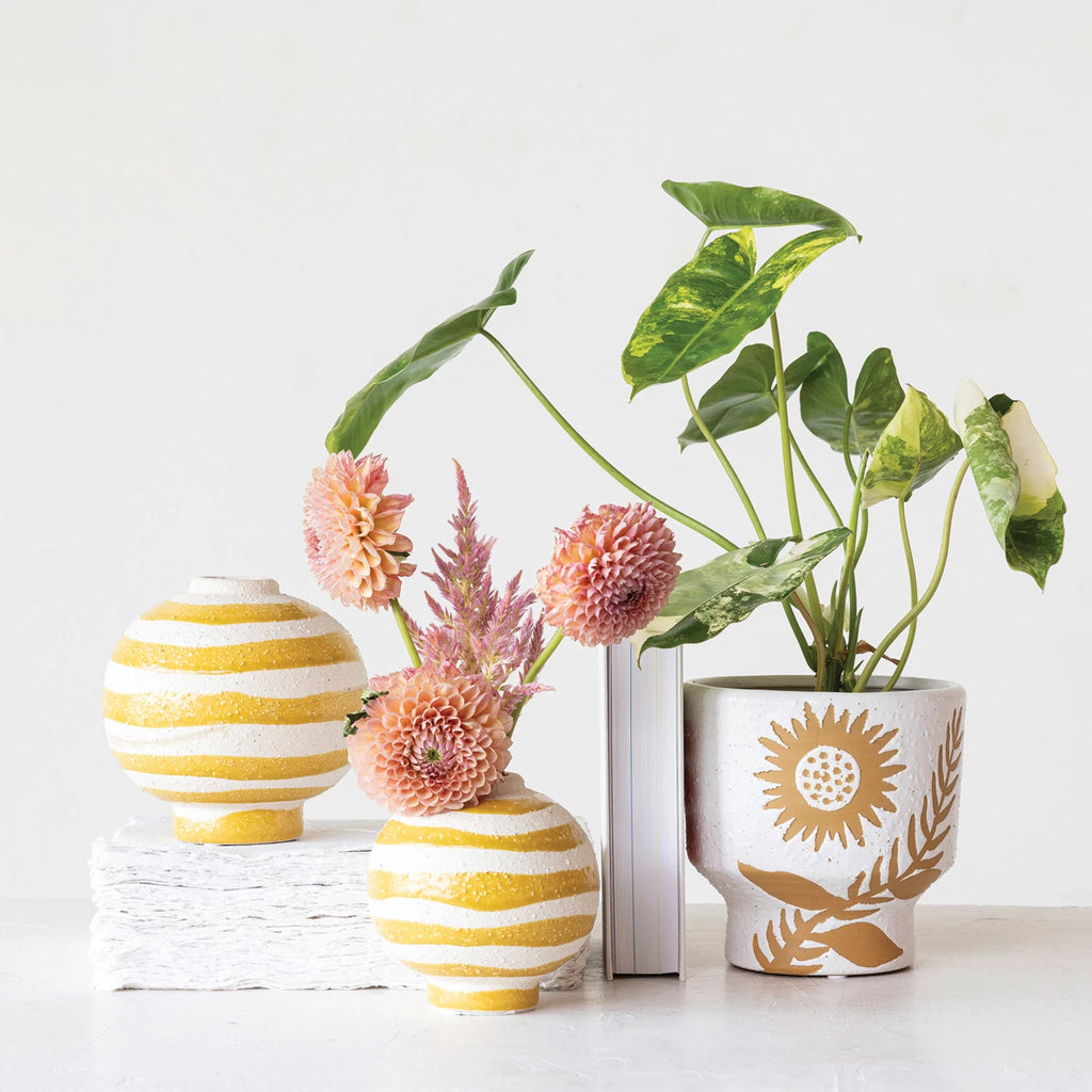 Coarse Stoneware Vase - Harmony
