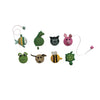 Handmade Plastic & Embroidered Animal Shaped Tape Measure, 8 Styles