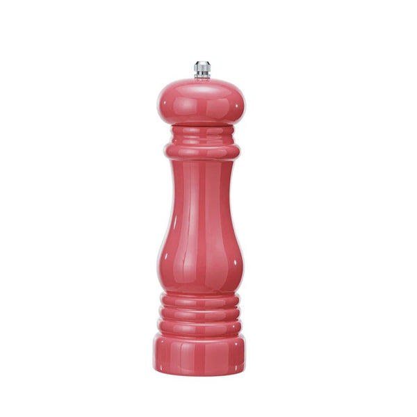 Enameled Rubberwood Salt/Pepper Mill - Pink - Harmony