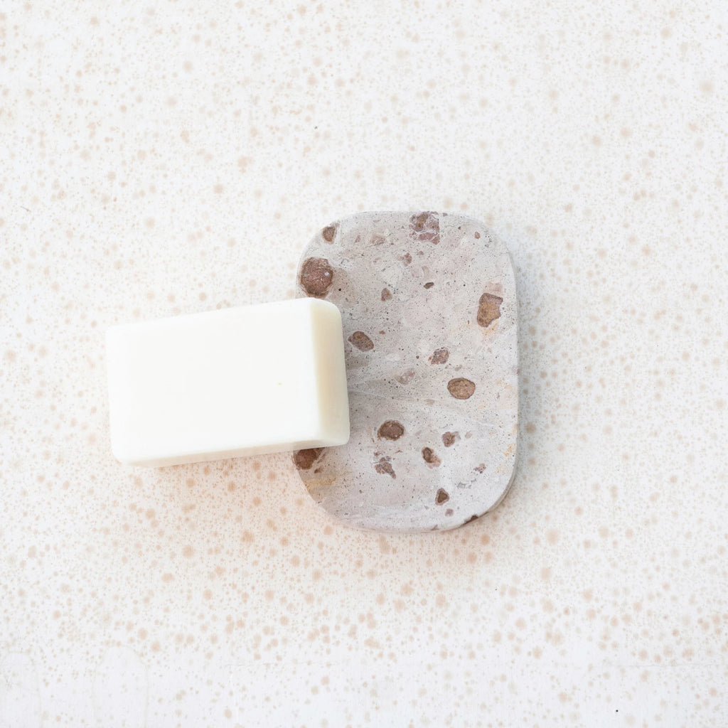 Buff Marble Soap Dish - Harmony