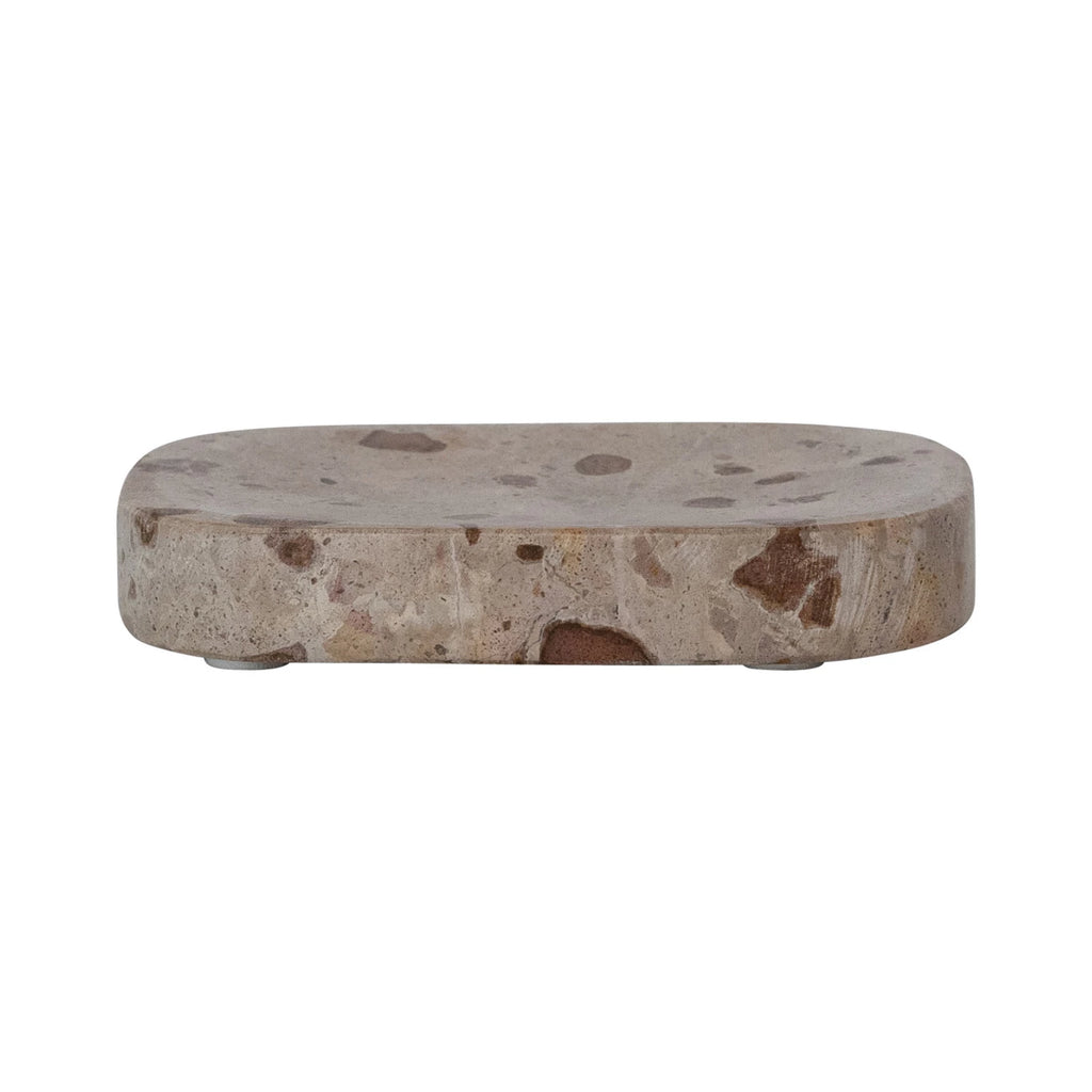 Buff Marble Soap Dish - Harmony