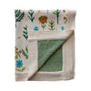 Cotton Knit Floral Baby Blanket - Harmony