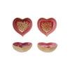 Stoneware Heart Shaped Dish, 2 Colors (Each One Will Vary)