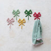 Cast Iron Bow Shaped Wall Hook, 5 Colors - Harmony