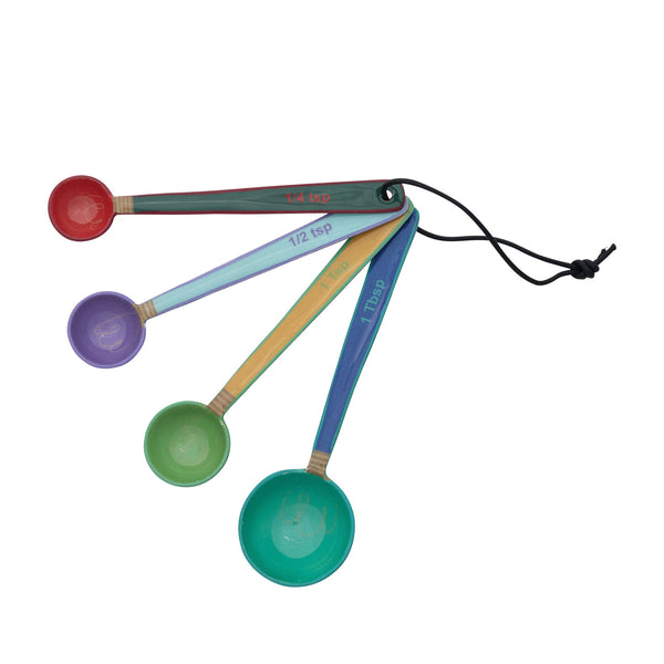 Enameled Stainless Steel Measuring Spoons - Harmony