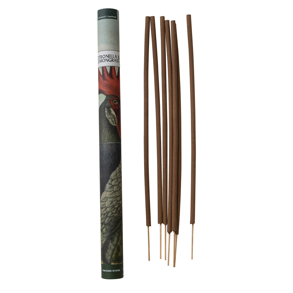 Scented Outdoor Incense Sticks / Citronella & Lemongrass - Harmony