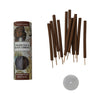 12 Piece English Oak & Black Currant Scented Incense Sticks with Holder, Set of 13