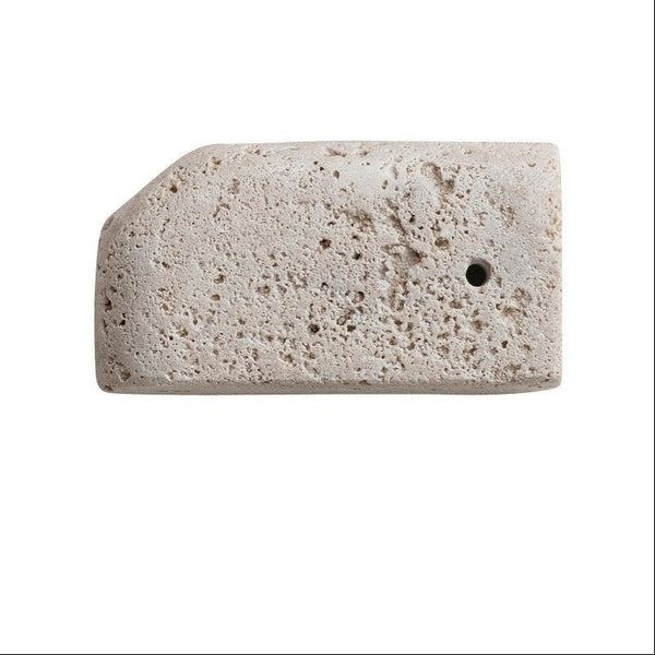 Travertine Incense Holder / Bone - Harmony
