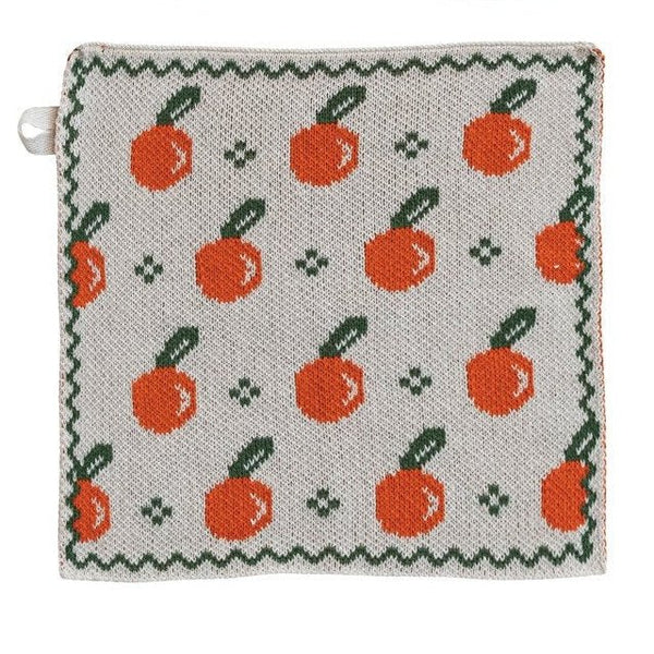 Fruity Knit Dish Cloth / Oranges - Harmony