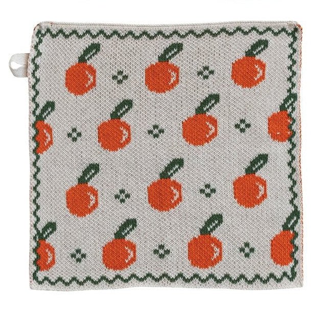 Fruity Knit Dish Cloth / Oranges - Harmony