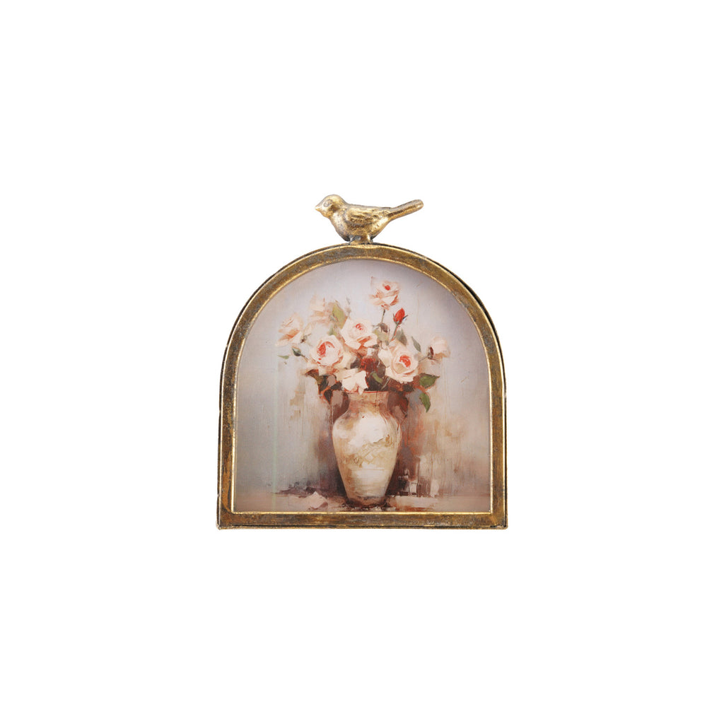 Arched Photo Frame with Bird Finial - Harmony