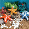 Snazzy Starfish Set of 3 Wool Ornaments - Harmony