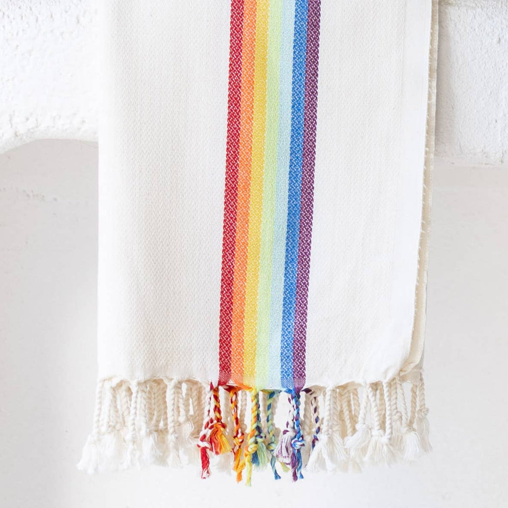 Light Weight Rainbow Beach Towel - Harmony