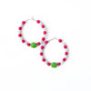 Colorful Gold Filled Hoops with Beads - Harmony