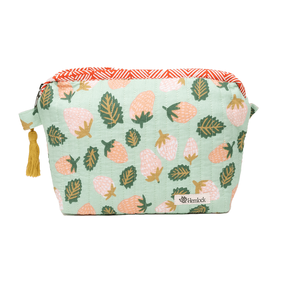 Suzette Quilted Zipper Pouch - Harmony