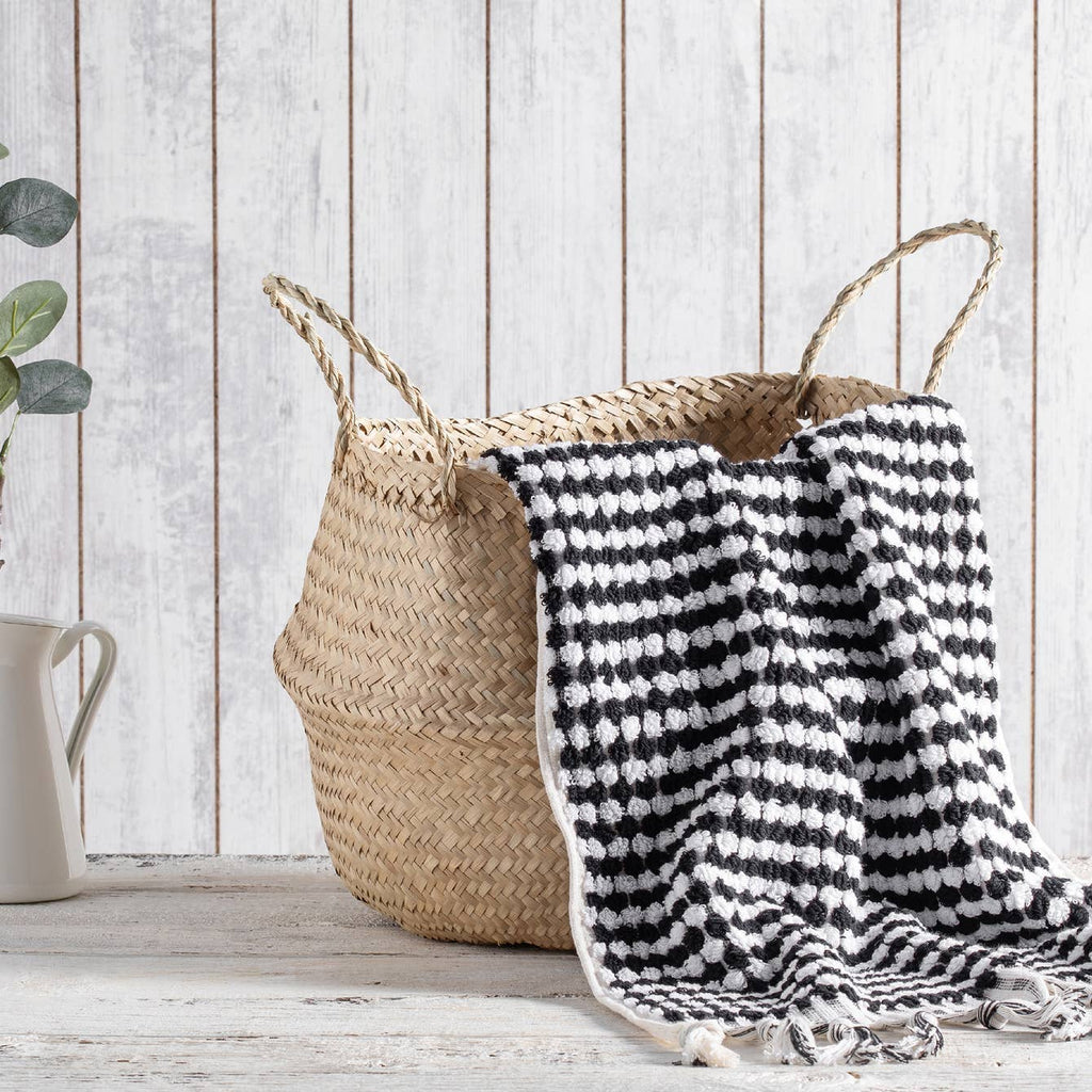 Pompom Bubble Handloomed Turkish Hand Towels - Harmony