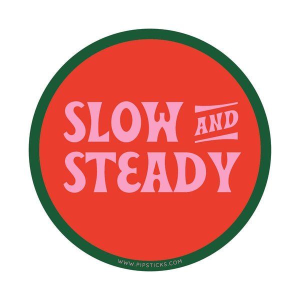 Slow & Steady Vinyl Sticker - Harmony