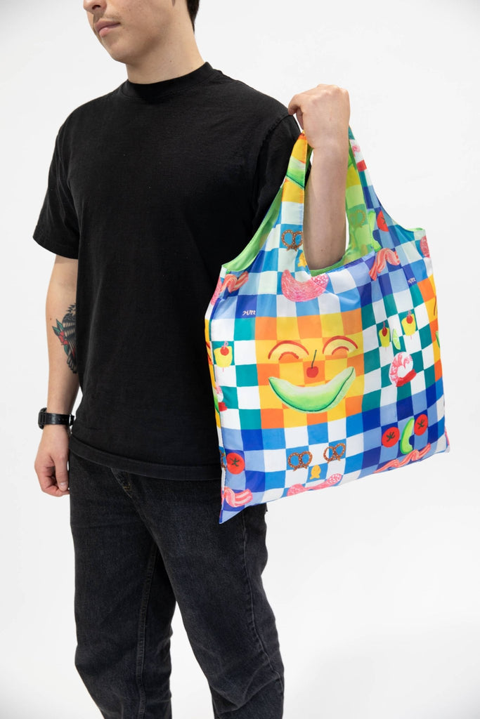 Art Sack Reusable Shopping Bag / Kristina Micotti Picnic - Harmony