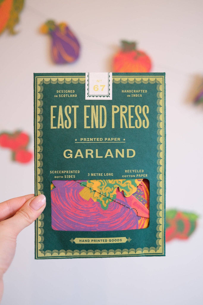 Vegetables Sewn Garland - Harmony