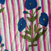 Stripes and Florals Block Printed Cotton - Harmony