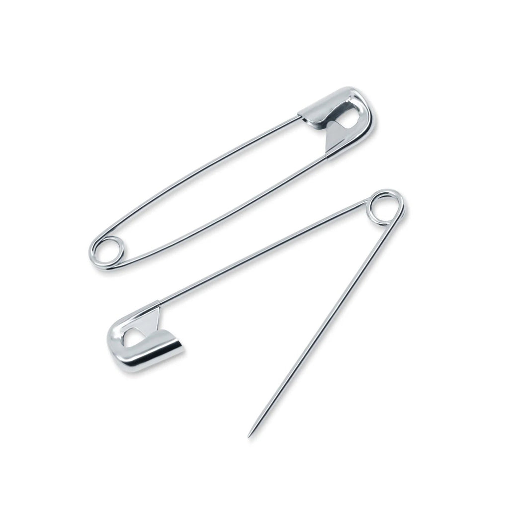 2" Safety Pins, Nickel, 5 pc - Harmony