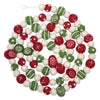 Hand Needled Christmas Felt Ball Garland - Harmony