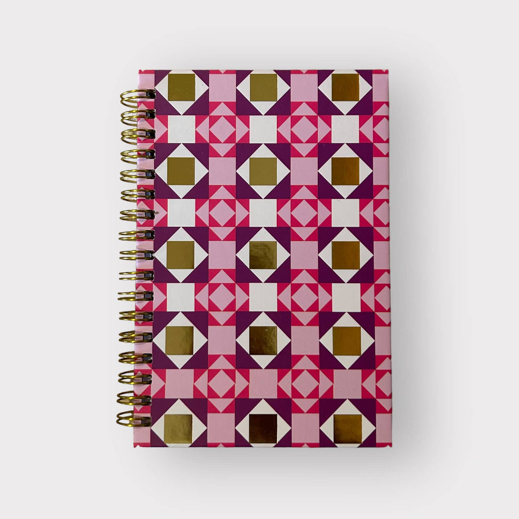 Quilty Spiral Notebook - Harmony