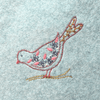 Stick and Stitch Embroidery / Folk Birds - Harmony