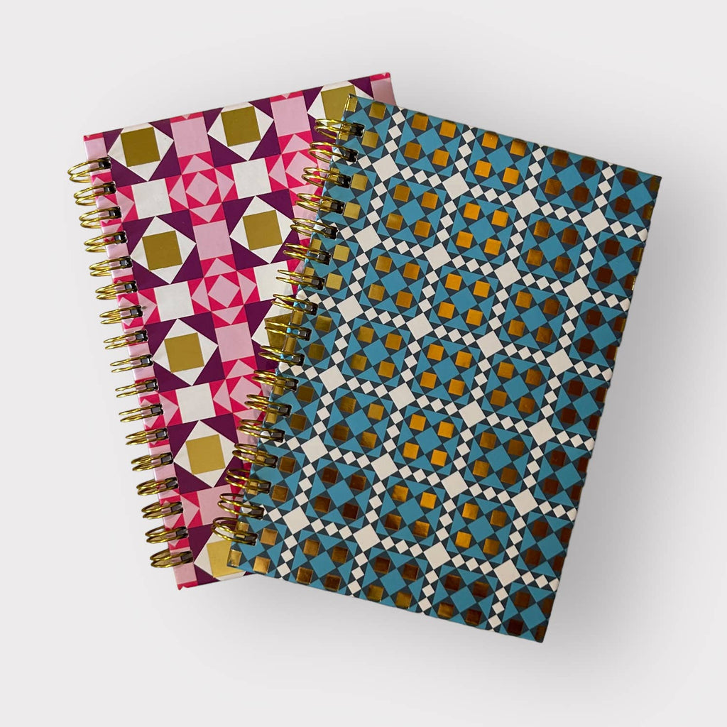 Quilty Spiral Notebook - Harmony