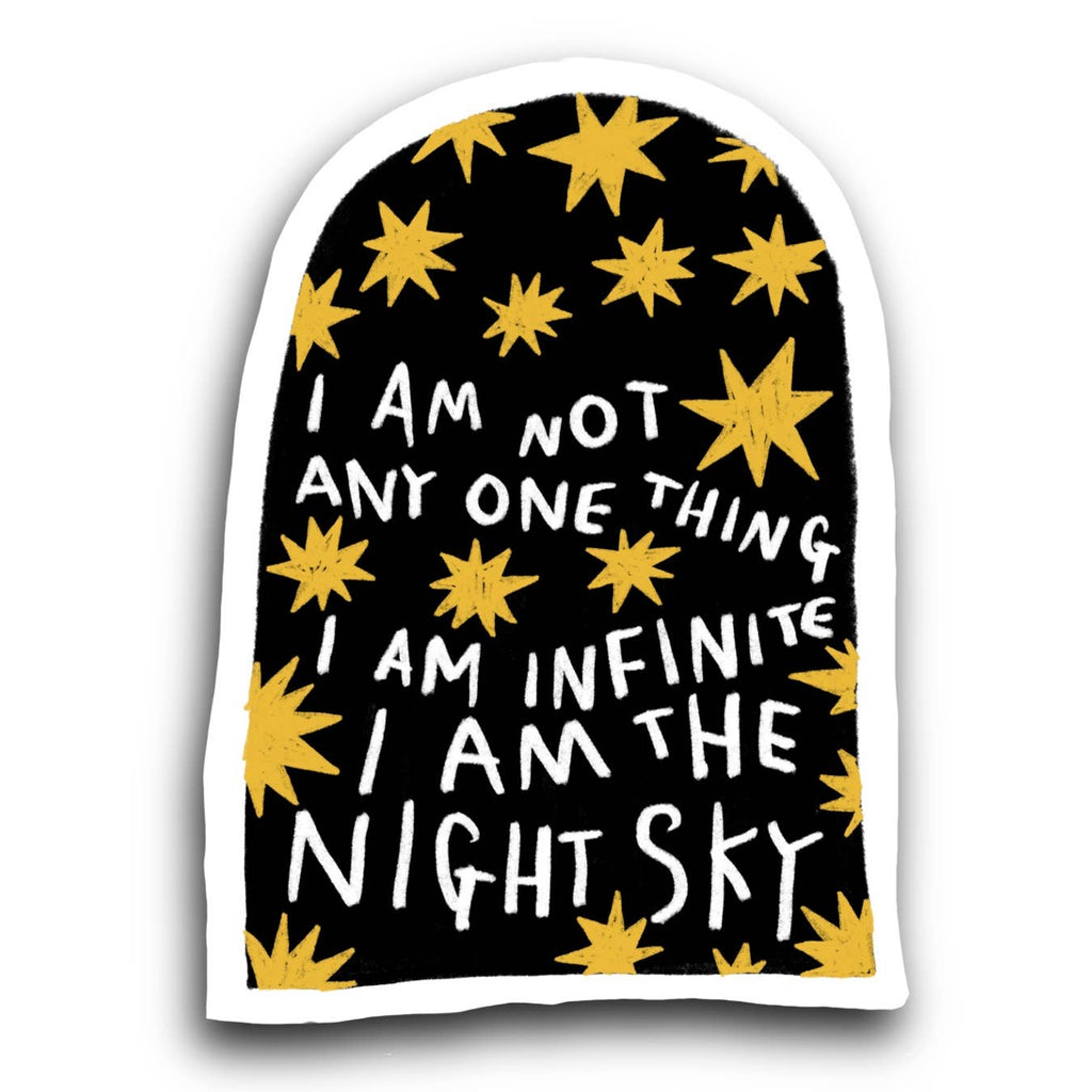 I Am The Night Sky Sticker - Harmony