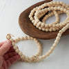 Natural Wood Bead Garland - 9' - Harmony