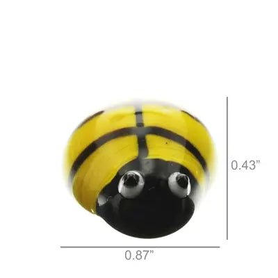 Tiny Glass Bee - Harmony