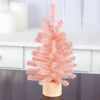 12" Blush Pink Artificial Canadian Pine Tree - Harmony