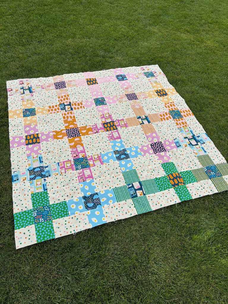 Layer Cake Nine Patch Quilt Pattern - Harmony