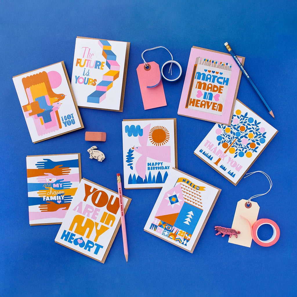 You Are my Chosen Family Greeting Card - Harmony