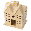 Paper Mache Saltbox House Ornament - Small - Harmony