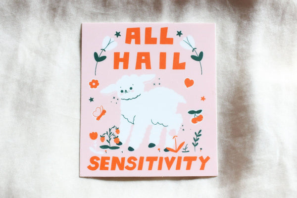 All Hail Sensitivity Sticker - Harmony