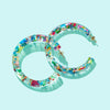 Confetti Hoop Earrings - Harmony