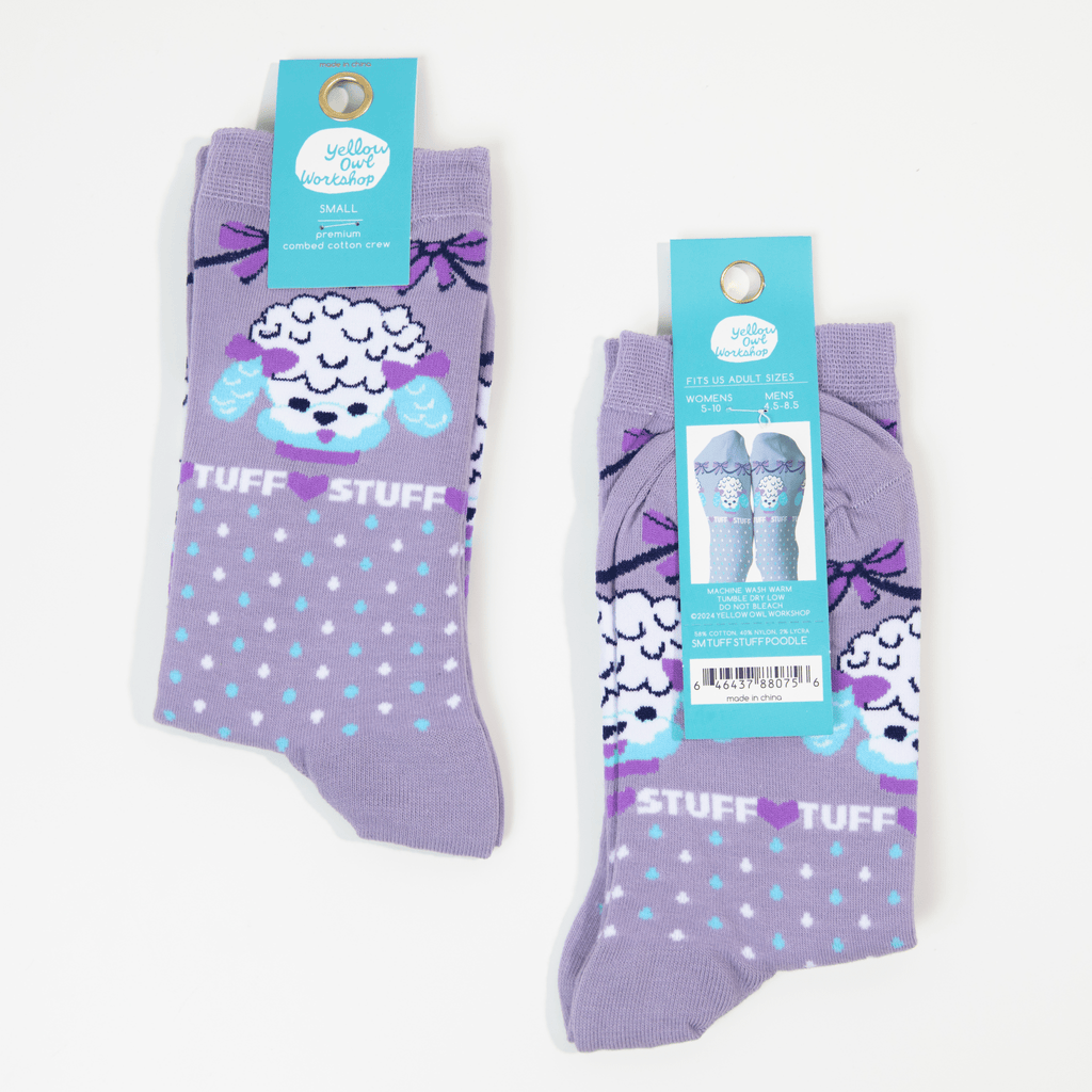 Tuff Stuff Poodle Small Crew Socks - Harmony