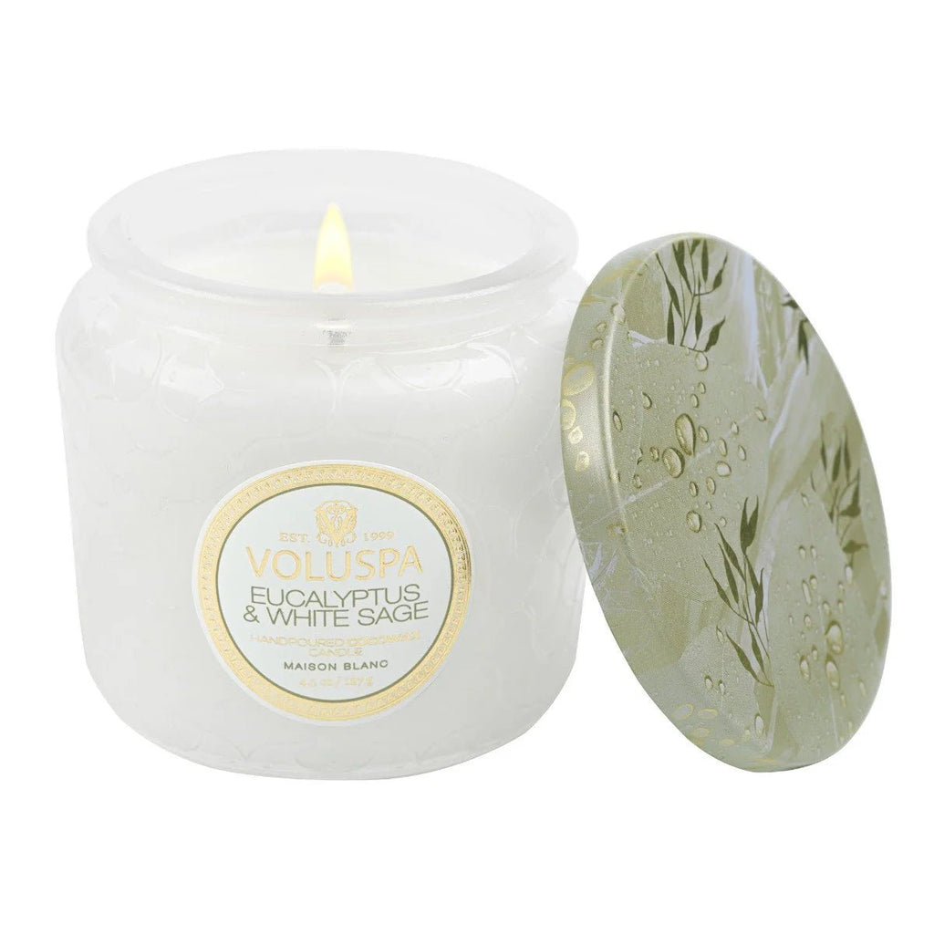 Eucalyptus & White Sage 4.5 oz Petite Jar Candle - Harmony