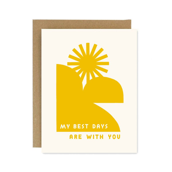 My Best Days Are With You Card - Harmony