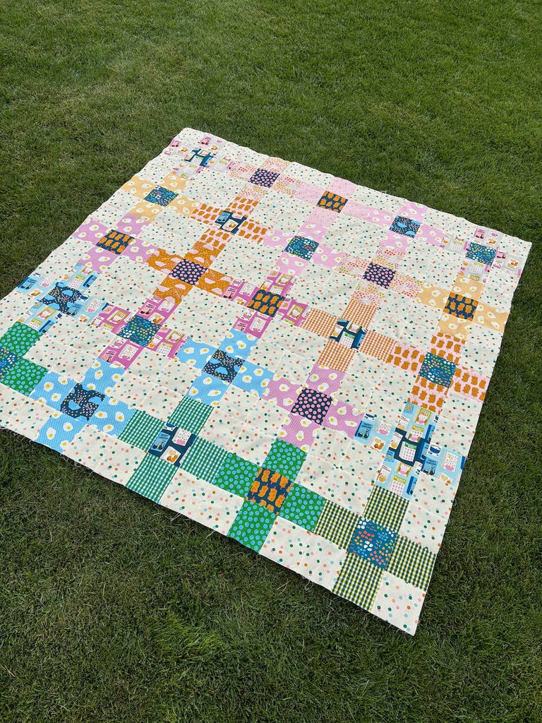 Layer Cake Nine Patch Quilt Pattern - Harmony
