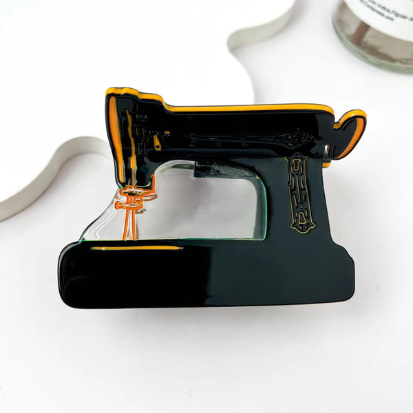 Vintage Sewing Machine Hair Claw - Harmony