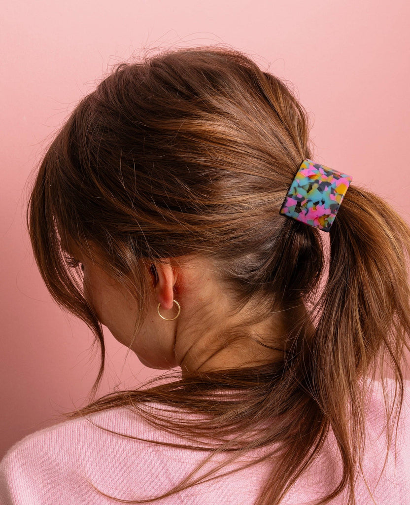 Hair Cuff Ponytail Holder / Bright Tortoise - Harmony