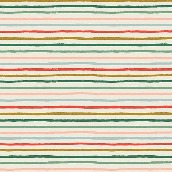 Holiday Classics / Festive Stripe / Multi Metallic - Harmony