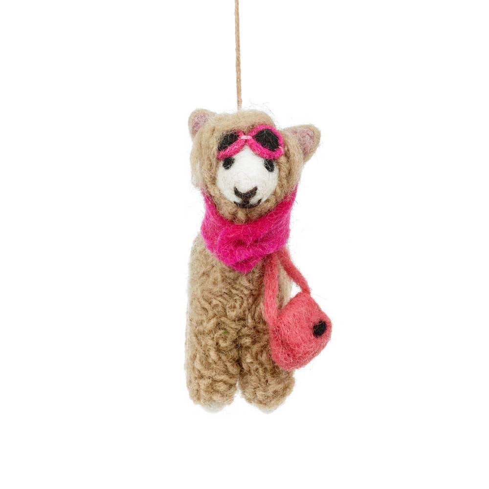 Diva Alpaca Wool Ornament - Harmony