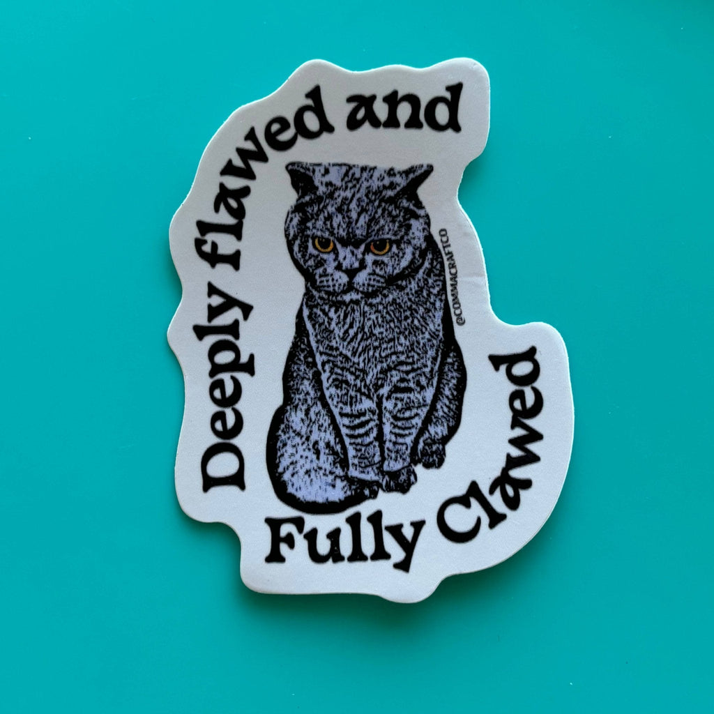 Flawed and Clawed Sticker - Harmony
